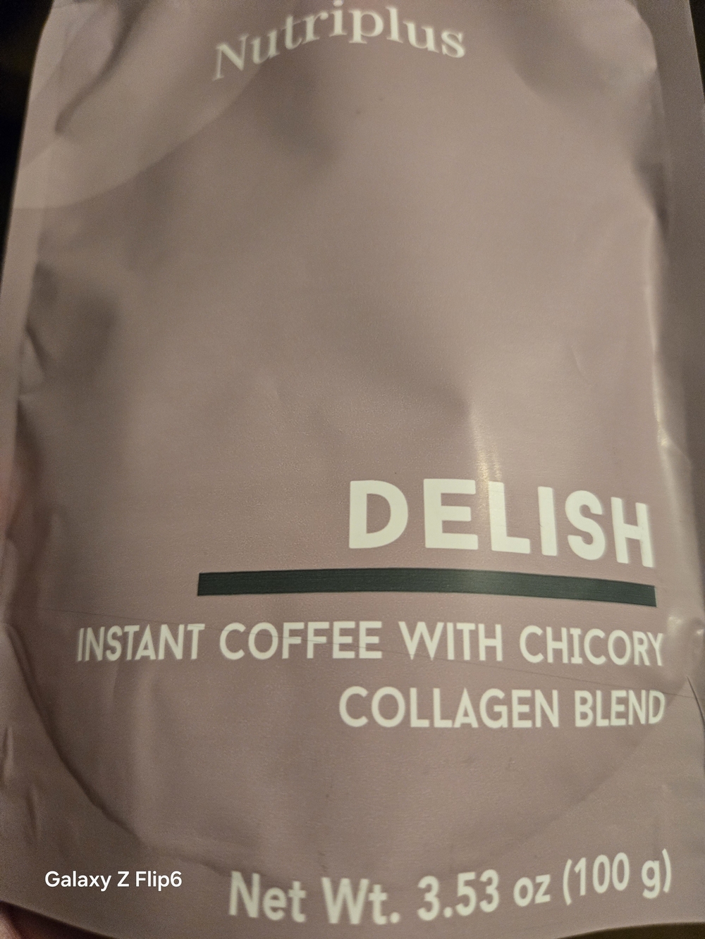 Delish Instant Coffee with Chicory - Collagen Blend